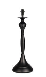 Lighting Supermarket Messini Large Black Elegant Candlestick Table Lamp Base Only - thumbnail 1