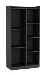 Urbn-Living Urbnliving - Black - Tall 7 -Cube Bookcase - thumbnail 8