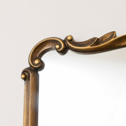 Melody Maison Antique Gold Ornate Framed Wall Decorative Mirror - 90Cm X 60Cm - thumbnail 5