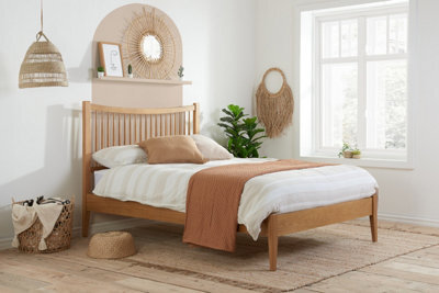 Birlea Berwick King Bed Frame In Oak - image 1