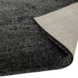 Furniturebox Uk Selby Charcoal Grey Shaggy Rug 200X290 - thumbnail 5