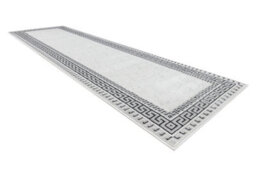 RugsX Carpet, Runner Allure 1960 Greek Key, Frame - Structural, Stylish, Glamour White 70X250 Cm - thumbnail 1