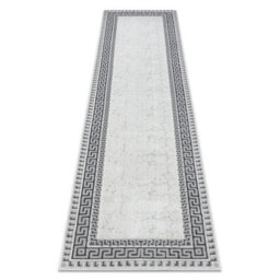 RugsX Carpet, Runner Allure 1960 Greek Key, Frame - Structural, Stylish, Glamour White 70X250 Cm - thumbnail 4