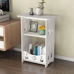 Compact Sofa Side End Table Coffee Laptop Table Livingroom Bedroom Cabinet 3Tier - thumbnail 6