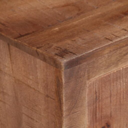 Berkfield Tv Cabinet 110X30X40 Cm Rough Mango Wood - thumbnail 6