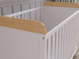 Love For Sleep Levi Cot Bed 120X60Cm With Microfiber Quilted Mattress - thumbnail 6