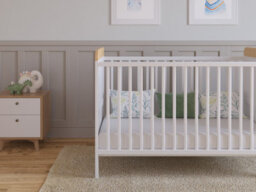 Love For Sleep Levi Cot Bed 120X60Cm With Microfiber Quilted Mattress - thumbnail 5