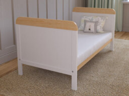 Love For Sleep Levi Cot Bed 120X60Cm With Microfiber Quilted Mattress - thumbnail 9