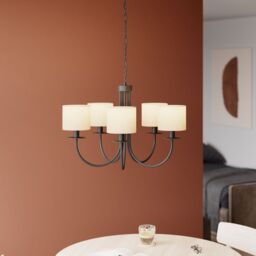 GoodHome Kpezin Neutral Round Lamp Shade (D)15Cm - thumbnail 6