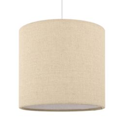 GoodHome Kpezin Neutral Round Lamp Shade (D)15Cm - thumbnail 3