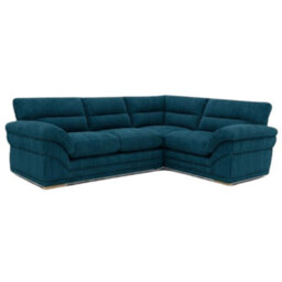 Sofaselectionuk Ltd Amalfi Claude Left Hand 2 Piece Corner Sofa In Blue - thumbnail 1