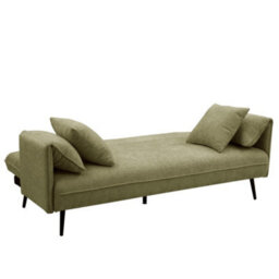 Home Detail Carnation Clic-Clac Sofa Bed, Sage Green Chenille - thumbnail 4