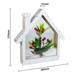 Netagon Xmas Haus Festive Light Up Led Window - thumbnail 2