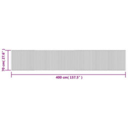 Walplus Rug Rectangular Black 70X400 Cm Bamboo - thumbnail 8