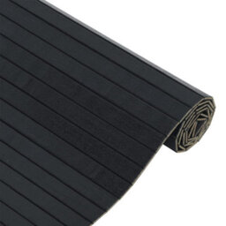 Walplus Rug Rectangular Black 70X400 Cm Bamboo - thumbnail 4