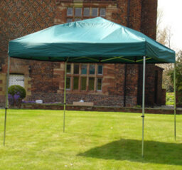 Crocodile Trading 3M X 3M Trader-Max 30 Commercial Instant Shelter Pop Up Gazebos Frame & Canopy - Green - thumbnail 4
