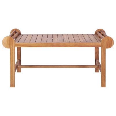 Berkfield Classic Coffee Table 100X50X45 Cm Solid Teak - image 1