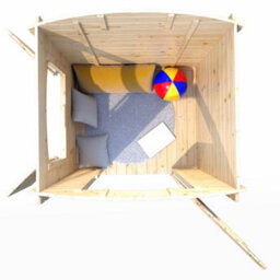 Soulet Patty Childrens Glamping Playhouse 3 X 3 Traditional Style - thumbnail 5