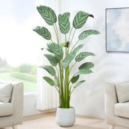 Artificial Bird Of Paradise Tree W/plastic Planter And Artificial Moss For House 160 Cm - thumbnail 3