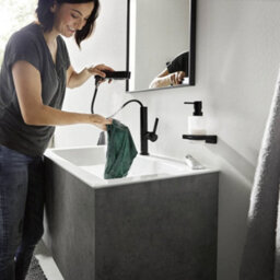 Hansgrohe Addstoris Liquid Soap Dispenser Chrome - thumbnail 2