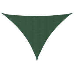 Berkfield Sun Shade Sail Dark Green 7X5X5 M 100% Polyester Oxford - thumbnail 2