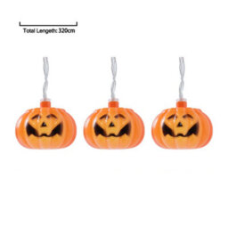 Living And Home Halloween Pumpkin 3M Led String Lights Battery Operated Decor Warm White - thumbnail 6