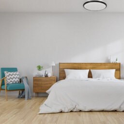 Milagro Terma Led Black Ceiling Lamp 28W(150W) Stylish And Robust Ip44 Great For Bedroom Kitchen Outdoor - thumbnail 3