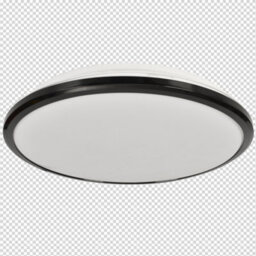 Milagro Terma Led Black Ceiling Lamp 28W(150W) Stylish And Robust Ip44 Great For Bedroom Kitchen Outdoor - thumbnail 4