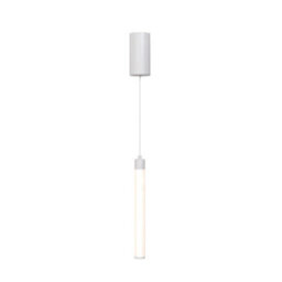 Luminosa Lighting Luminosa Maytoni Ray Slim Pendant Ceiling Light White, 50.6Cm, Integrated Led 3000K - thumbnail 2