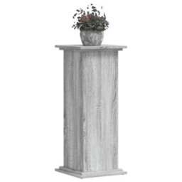 Walplus Plant Stand Grey Sonoma 33X33X80 Cm Engineered Wood - thumbnail 3