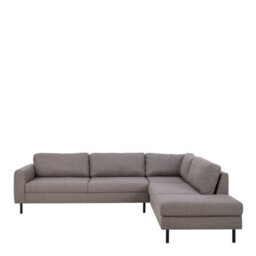 Wyld Haus San Sebastian Right-Hand Corner Sofa Upholstered In Light Grey Fabric - thumbnail 3