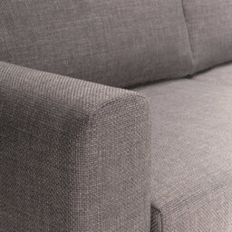 Wyld Haus San Sebastian Right-Hand Corner Sofa Upholstered In Light Grey Fabric - thumbnail 7