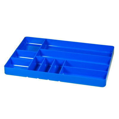 Ernst 5012 Tool Organiser Tray Blue, 10 Compartments, 11 X 16 In - image 1