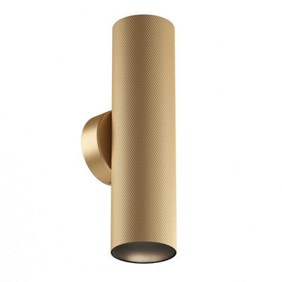 Luminosa Lighting Luminosa Artisan Up & Down Wall Lamp Matte Gold 2Xgu10 - image 1