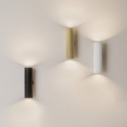 Luminosa Lighting Luminosa Artisan Up & Down Wall Lamp Matte Gold 2Xgu10 - thumbnail 3