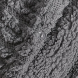 OHS Fleece Duvet Cover Set Cable Knit Warm Reversible Quilt Bedding, Cream - Single - thumbnail 5