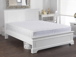 "Lancashire Textiles Super Soft 300Tc Deep Quilted Cotton Mattress Protector With 15"" (38Cm) Skirt - Super King" - thumbnail 2