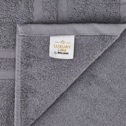 Beliani Set Of 11 Towels Areora Cotton Light Grey - thumbnail 5