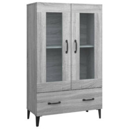 Berkfield Highboard Grey Sonoma 70X31X115 Cm Engineered Wood - thumbnail 2