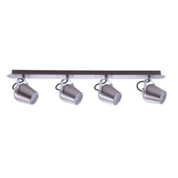 Luminosa Lighting Luminosa Modern Spotlights Satin Nickel 4 Light Led, Gu10