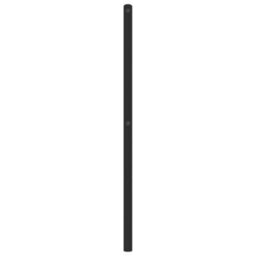 Berkfield Metal Headboard Black 150 Cm - thumbnail 5