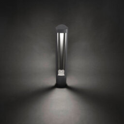 Luminosa Lighting Luminosa Helion Outdoor Bollard Urban Grey Led 10.7W Cct 2700-3200-4000K Ip66 On-Off - thumbnail 2