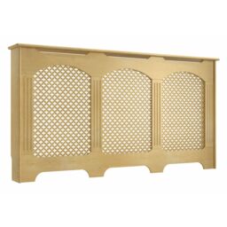 Colours Cambridge Large Oak Veneer Traditional Radiator Cover 900mm(H) 1710mm(W) 200mm(D) - thumbnail 3