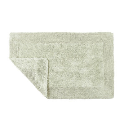 Allure Bath Fashions Elegance Reversible Heavyweight Bath Mat - Sage Green - image 1