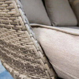 Fonteyn Rattan Corone Outdoor Garden Daybed - thumbnail 3