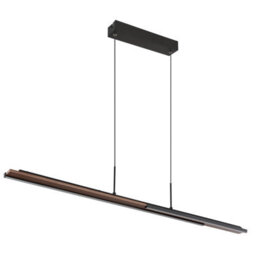 Luminosa Lighting Luminosa Quito Pendant Ceiling Light Matt Black Led 4000K - thumbnail 2