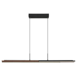 Luminosa Lighting Luminosa Quito Pendant Ceiling Light Matt Black Led 4000K - thumbnail 3