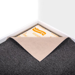 FloorMatch Charcoal Grey Shade Carpet Berber Loop Durable Hard Wearing Pile 4mm Thick - 4M Width - thumbnail 3