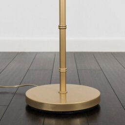 Valuelights Hanging Monkey Animal Quirky Modern Gold Floor Lamp With Grey Shade - thumbnail 7