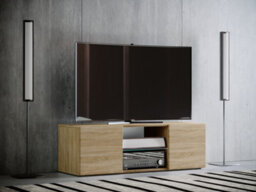 Vcm Wood Tv Lowboard Tv Cabinet Lowina - thumbnail 4